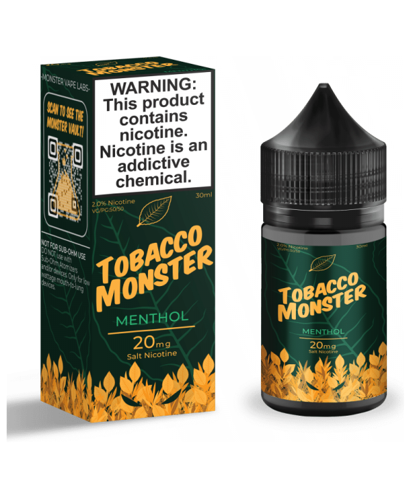 Tobacco Monster Salt Menthol E-juice 30ml