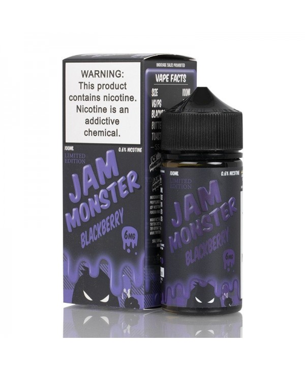 Jam Monster Blackberry Vape E-juice 100ml