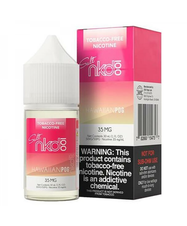 Naked Tobacco Free Nicotine Salt Series Hawaiian POG E-juice 30ml