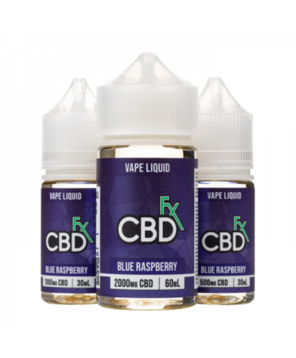 CBDfx Blue Raspberry Vape Series CBD E-juice 30ml