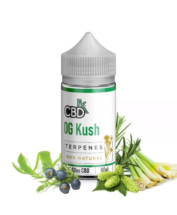 CBDfx OG Kush Isolate CBD Terpene Vape E-juice