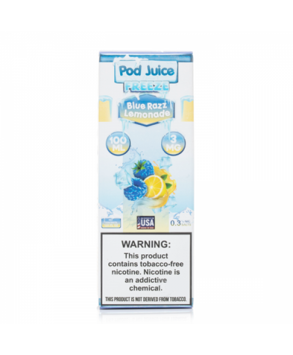 Pod Juice Blue Razz Lemonade Freeze E-juice 100ml