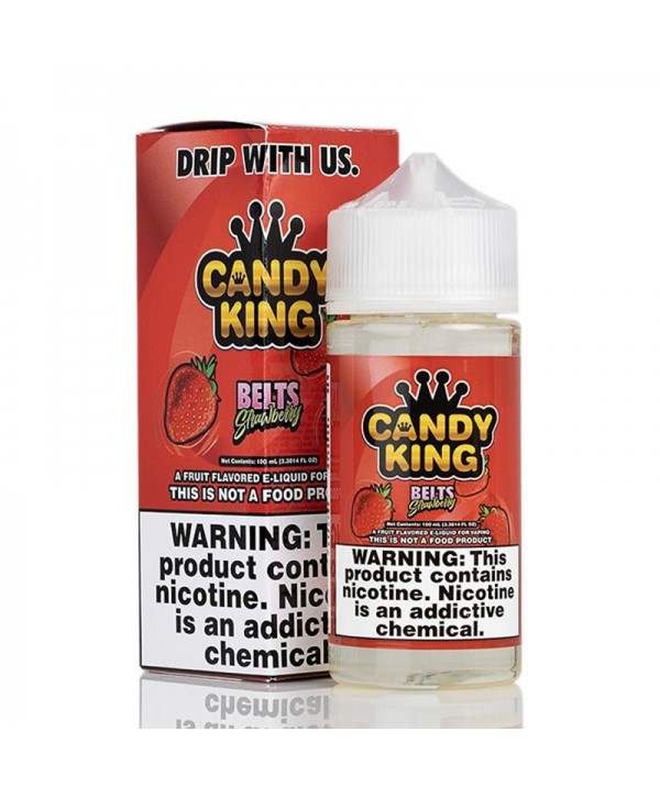 Candy King Strawberry Belts E-Juice 100ml