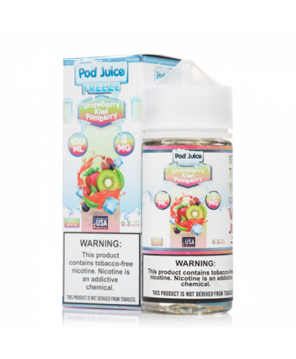 Pod Juice Strawberry Kiwi Pomberry Freeze E-juice 100ml