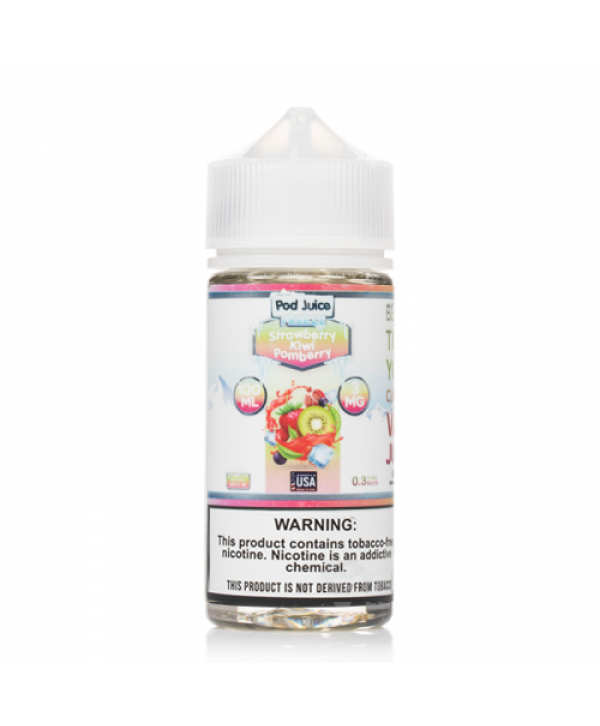 Pod Juice Strawberry Kiwi Pomberry Freeze E-juice 100ml