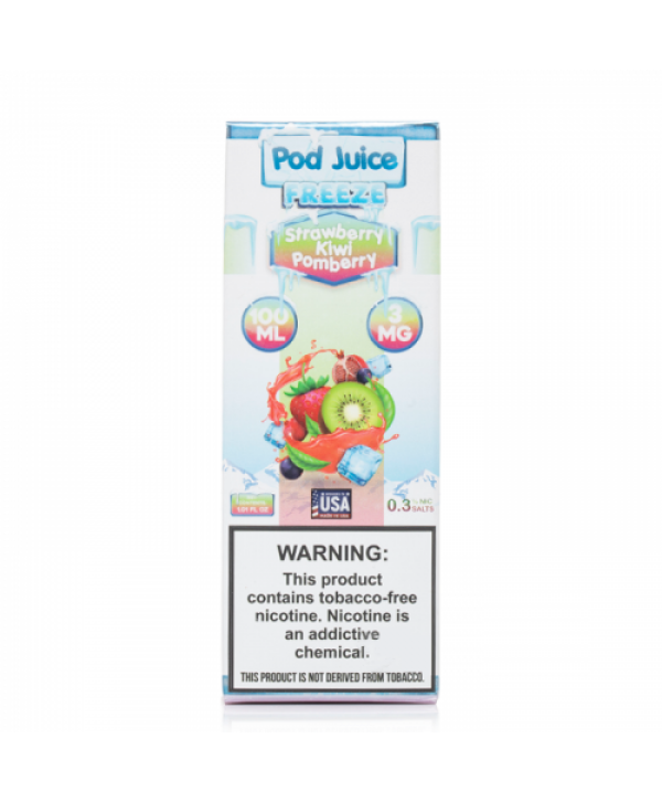 Pod Juice Strawberry Kiwi Pomberry Freeze E-juice 100ml