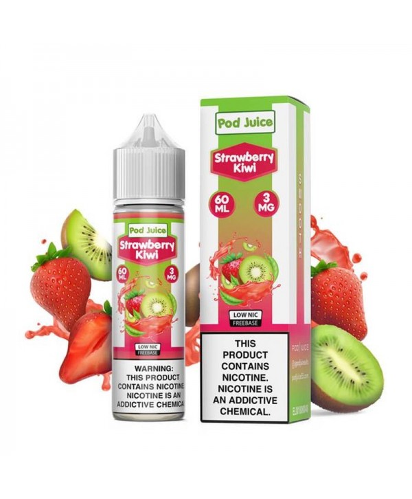 Pod Juice Strawberry Kiwi E-juice 60ml