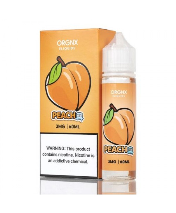 Orgnx Eliquids Peach Ice E-Juice 60ml