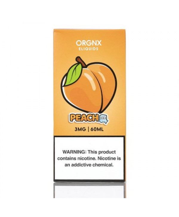 Orgnx Eliquids Peach Ice E-Juice 60ml