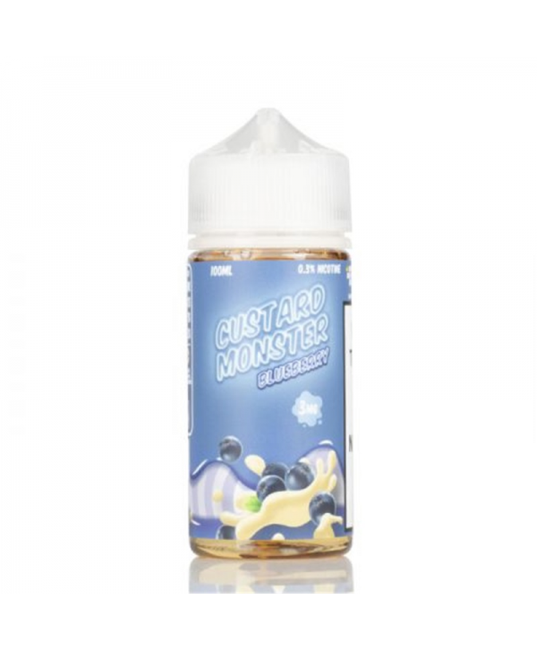 Jam Monster Custard Monster Blueberry E-juice 100ml