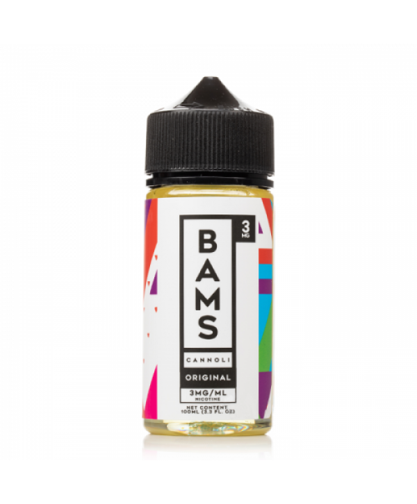 Bam Bam's Cannoli Original Cannoli E-juice 100ml