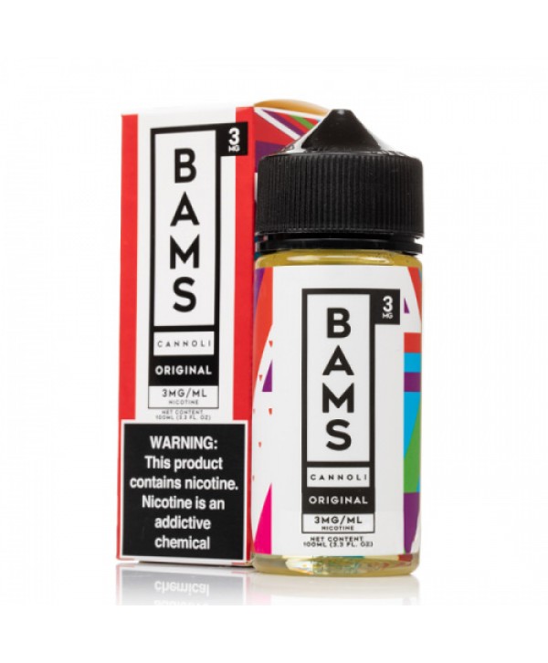 Bam Bam's Cannoli Original Cannoli E-juice 100ml