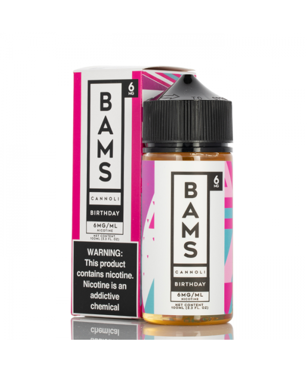 Bam Bam's Cannoli Birthday Cannoli E-juice 100ml