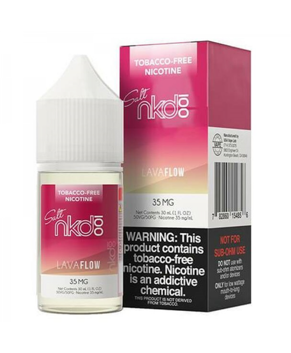 Naked Tobacco Free Nicotine Salt Series Lava Flow E-juice 30ml