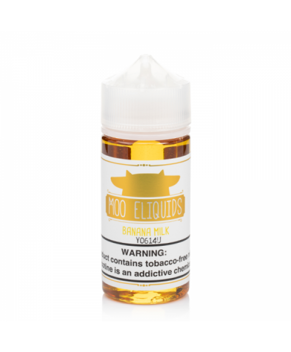 Moo E-liquids Banana Milk E-juice 100ml