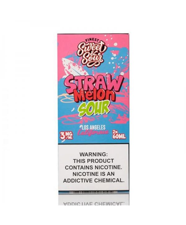 The Finest Sweet & Sour Straw Melon Sour Belts E-juice 120ml