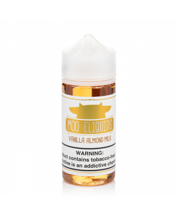 Moo E-liquids Vanilla Almond Milk E-juice100ml