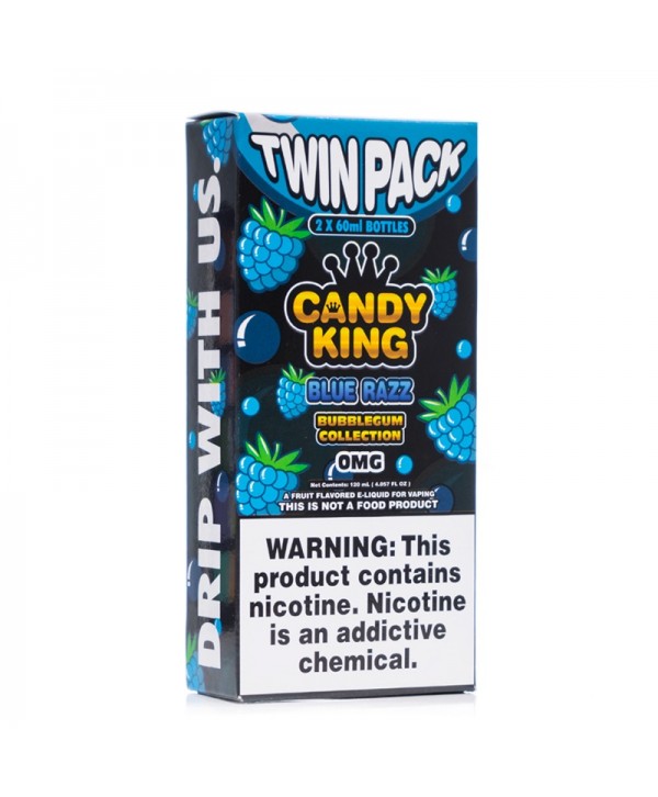 Candy King Blue Razz Bubblegum Collection Twin Pack E-juice 2 x 60ml