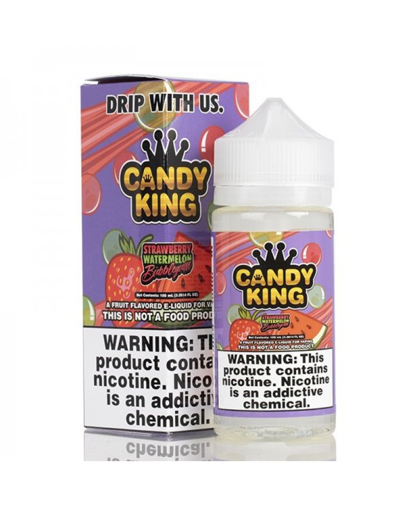 Candy King Strawberry Watermelon Bubble Gum E-juice 100ml