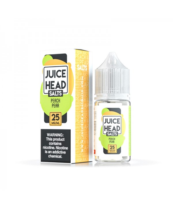 Juice Head Peach Pear Salts E-juice 30ml