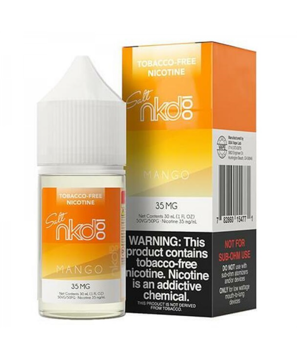 Naked Tobacco Free Nicotine Salt Series Mango E-juice 30ml