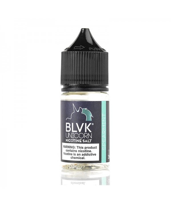 BLVK Unicorn Spearmint Menthol (Spearmint) Nicotine Salt E-juice 30ml