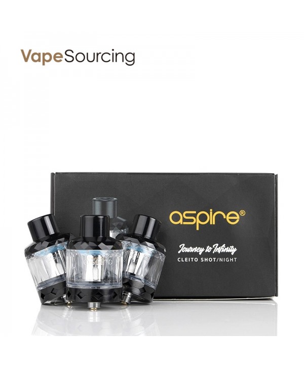 Aspire Cleito Shot Disposable Tank 27mm (3pcs/pack)