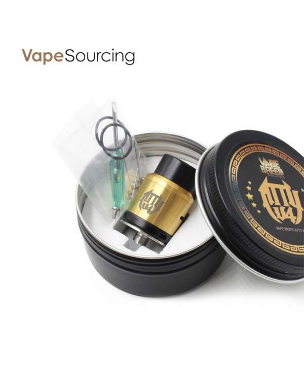 Vape Breed Atty V4 Style RDA Rebuildable Dripping Atomizer