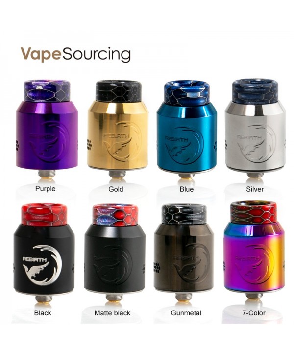 Hellvape ReBirth BF RDA 24mm Rebuildable Dripping Atomizer<span class=