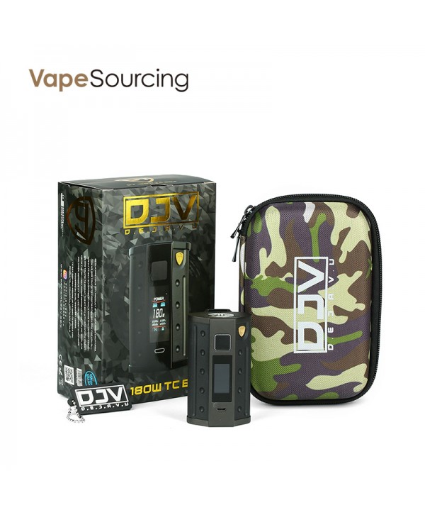 DEJAVU DJV D7 Touch Screen TC Box Mod 180W