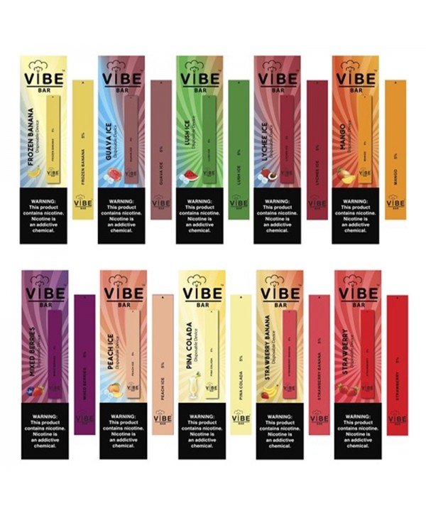 Vibe Bar Disposable Vape Device 300 Puffs 280mAh<span class=