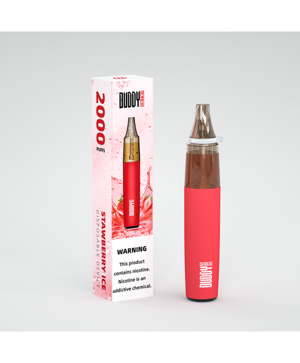 BUDDY B Shots Disposable Vape Device 2000 Puffs 450mAh