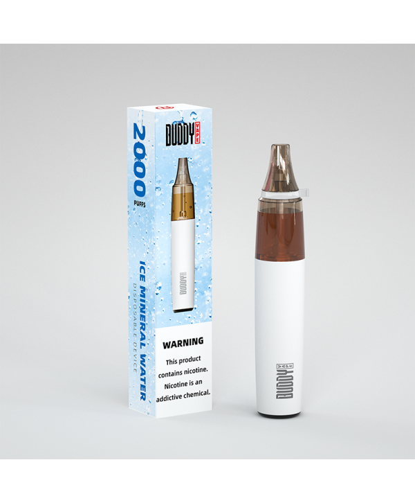 BUDDY B Shots Disposable Vape Device 2000 Puffs 450mAh
