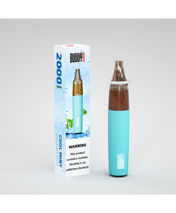 BUDDY B Shots Disposable Vape Device 2000 Puffs 450mAh