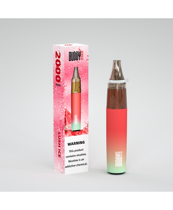 BUDDY B Shots Disposable Vape Device 2000 Puffs 450mAh