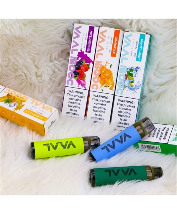 VAAL 1600C Disposable 1600 Puffs 850mAh (replaceable&rechargeable)