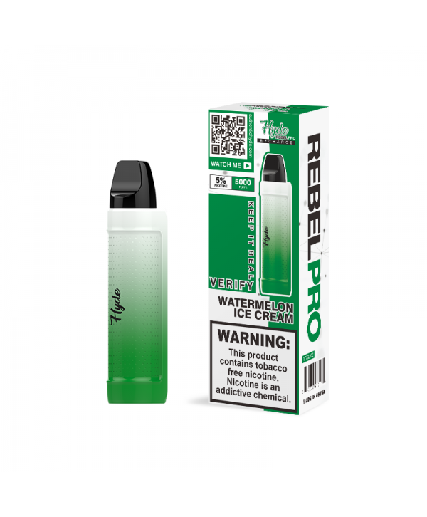 Hyde Rebel Pro Rechargeable Disposable Kit 5000 Puffs 600mAh