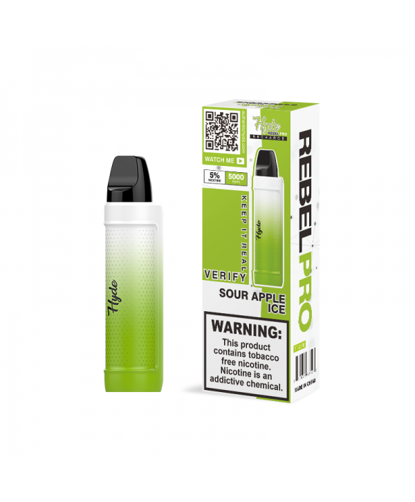 Hyde Rebel Pro Rechargeable Disposable Kit 5000 Puffs 600mAh