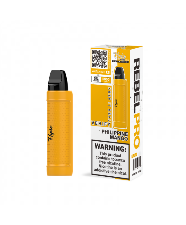 Hyde Rebel Pro Rechargeable Disposable Kit 5000 Puffs 600mAh