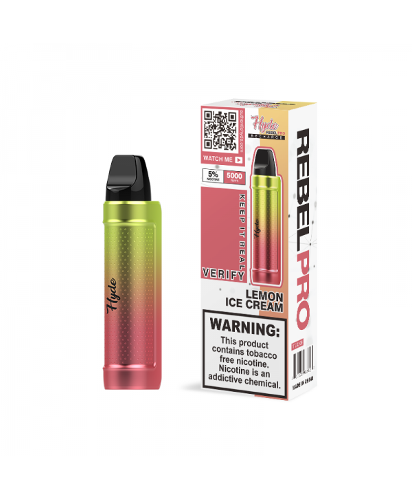 Hyde Rebel Pro Rechargeable Disposable Kit 5000 Puffs 600mAh