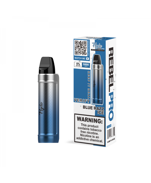 Hyde Rebel Pro Rechargeable Disposable Kit 5000 Puffs 600mAh