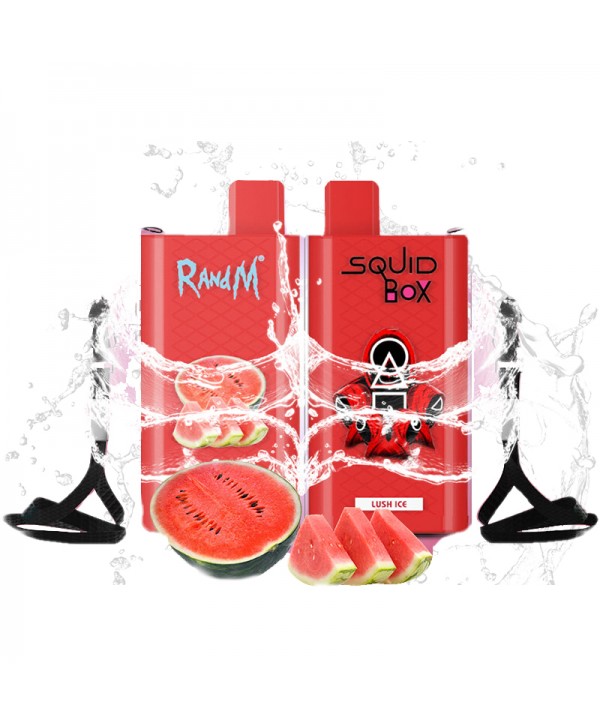 R and M Squid Box 5200 Puffs Rechargeable Disposable Kit 12ml