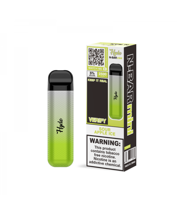 Hyde N-Bar Mini Disposable Kit 2500 Puffs 800mAh