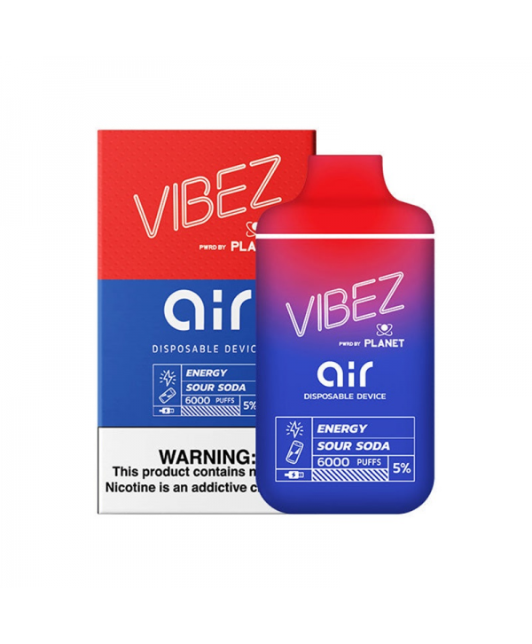 Vibez Air Rechargeable Disposable 6000 Puffs 11ml