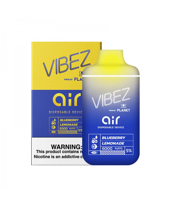 Vibez Air Rechargeable Disposable 6000 Puffs 11ml