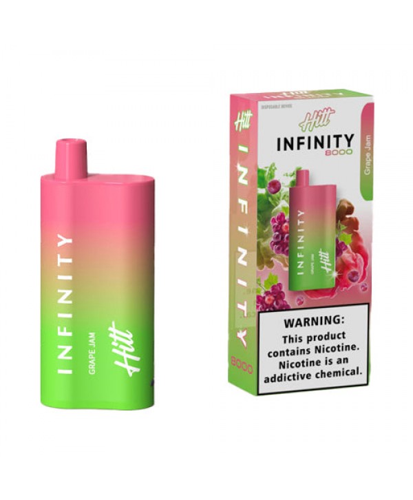 Hitt Infinity Rechargeable Disposable Kit 8000 Puffs 20ml