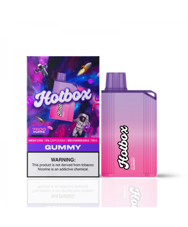Hotbox Rechargeable Disposable Vape Kit 7500 Puffs 16ml