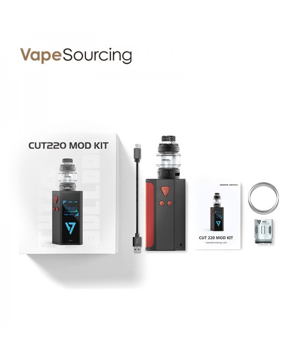 Desire CUT220 Mod TC Kit 220W with Bulldog Tank