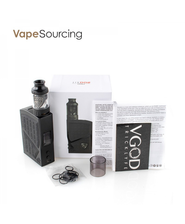 VGOD PRO Kit 200W With 4ml PRO Sub Ohm Tank