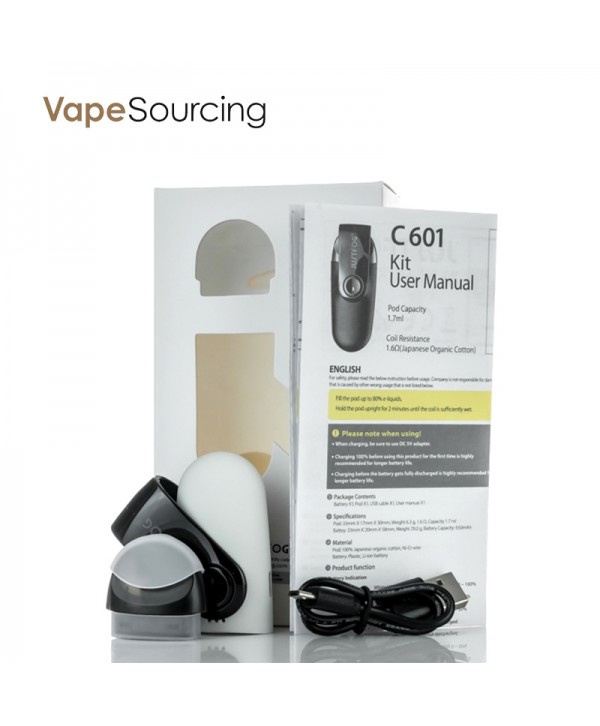 Justfog C601 Pod System Kit 650mAh